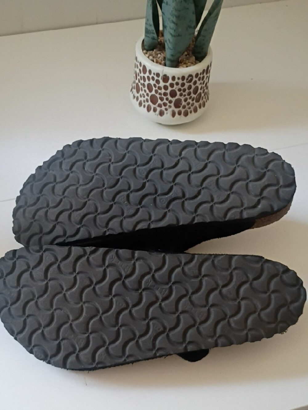 Birkenstock Boston clogs Black suede Leather Size 40 US Women's 9–9.5 - Picture 3 of 11